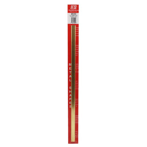 K&S 0.430 in. W X 12 in. L Oval Brass Tube 5095 1 pk