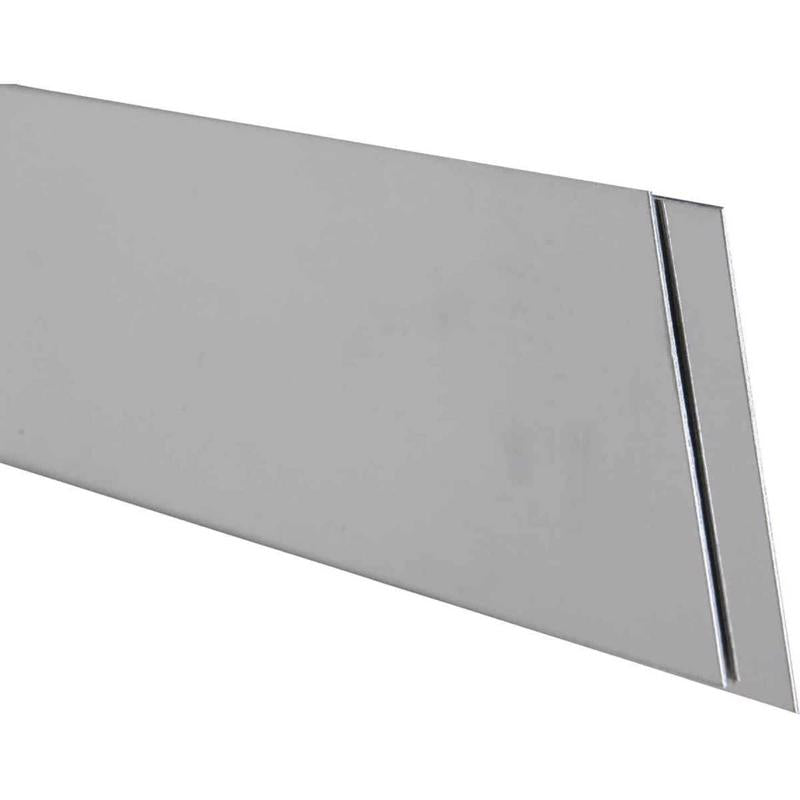 K&S 12 in. L X 3/4 in. W Stainless Steel Strip