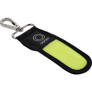 HILLMAN Nylon Multicolored Clip/Hook Keychain w/LED Light 9983531