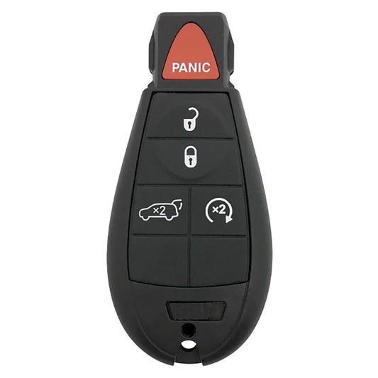 KeyStart CP128 Advanced Security Automotive Replacement Key For Chrysler Dodge Jeep