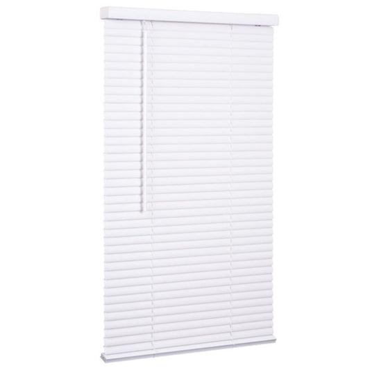 Living Accents Vinyl Blinds 36 in. W X 72 in. H White Cordless