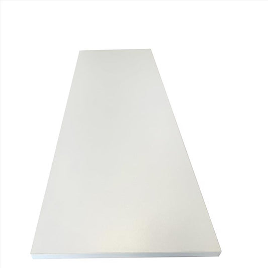 ATC 0.63 in. H X 11.8 in. W X 23.6 in. D White Wood Shelf Board