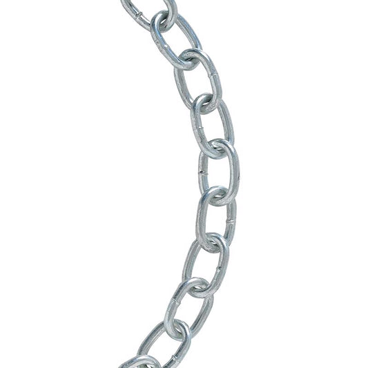 Koch Industries 2/0 Sizes Passing Link Carbon Steel Chain .192 in. D X 20 ft. L
