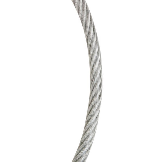 Koch Industries 3/16-1/4 in. D X 250 ft. L Galvanized Clear Vinyl Coated Wire Rope Cable