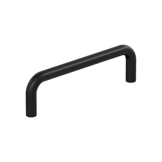Amerock Contemporary Arch Cabinet Pull 4 in. Matte Black Black 1 pk