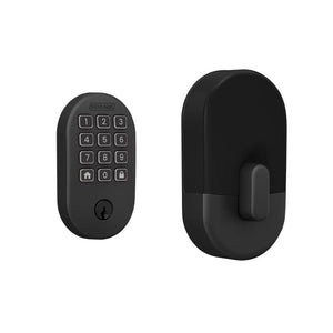 Schlage Arrive Matte Black Steel Wi-Fi Deadbolt BE459WBVRMN622