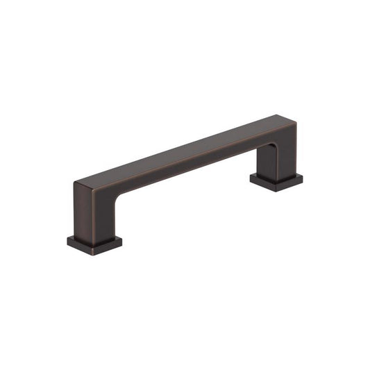 Amerock Bridgeport Traditional Bar Cabinet Pull 3-3/4 in. Oil Rubbed Bronze Brown 1 pk