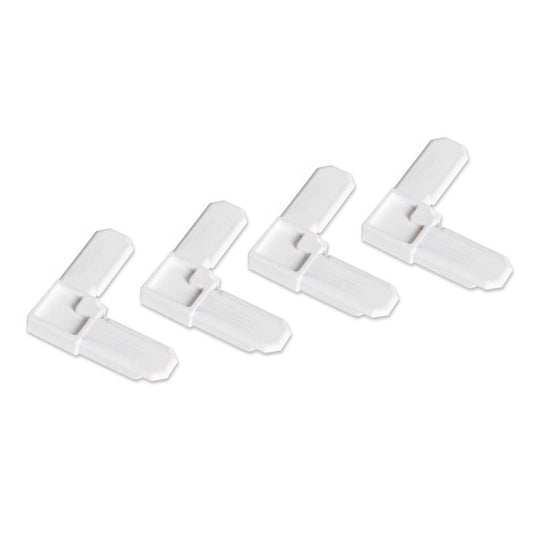 M-D Building Products White Plastic Frame Corners 5/16 in. H 100 pk