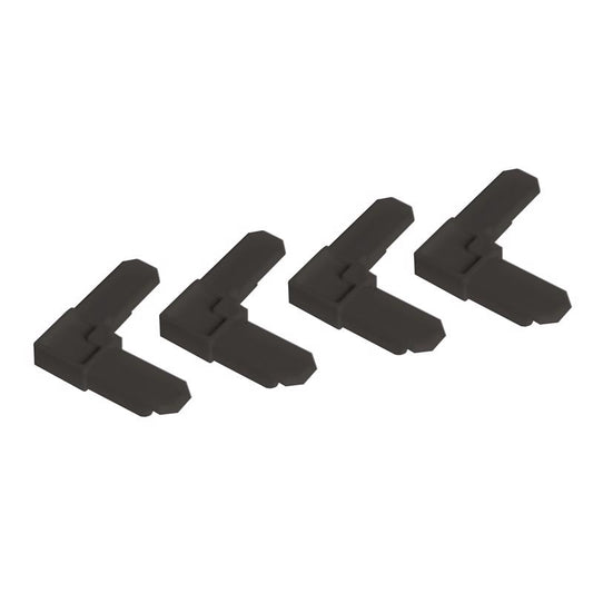M-D Building Products Bronze Plastic Frame Corners 3/8 in. H 100 pk