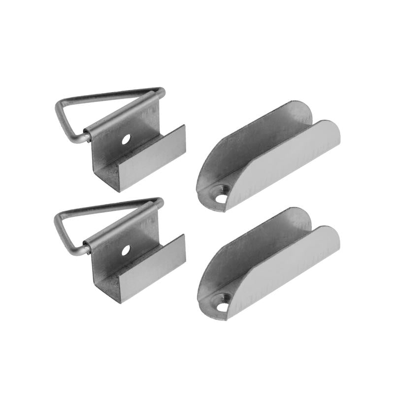 M-D Building Products Aluminum 7/16 in. W X 1-1/2 in. L Screen Top Hanger 2 pk