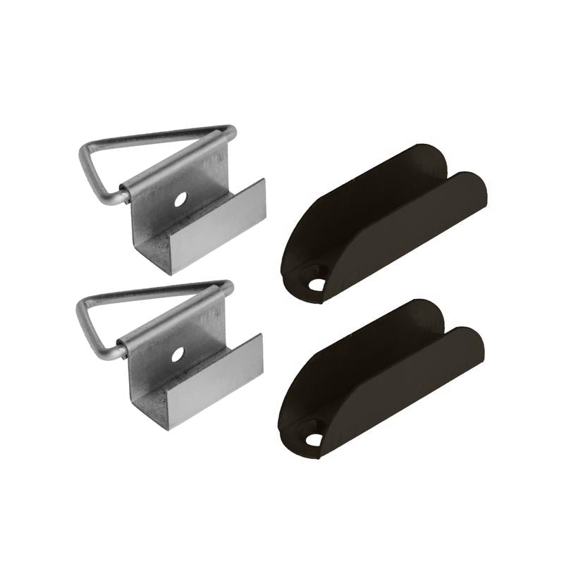 M-D Building Products Aluminum 7/16 in. W X 1-1/2 in. L Screen Top Hanger 2 pk