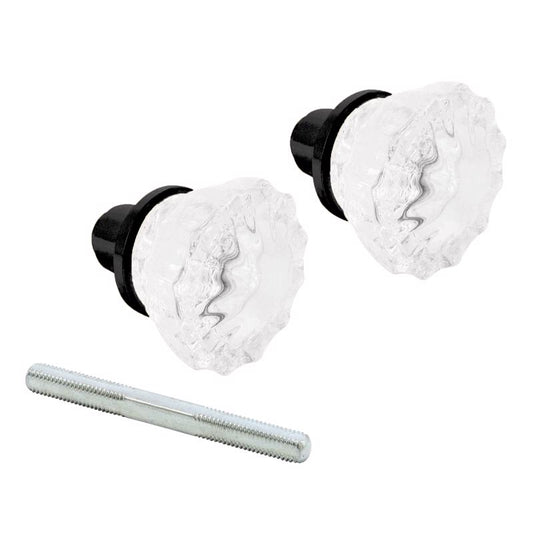 Prime-Line Matte Black Passage Door Knob