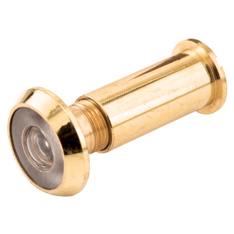 Prime-Line 0.5 in. D 200 deg Brass Door Viewer