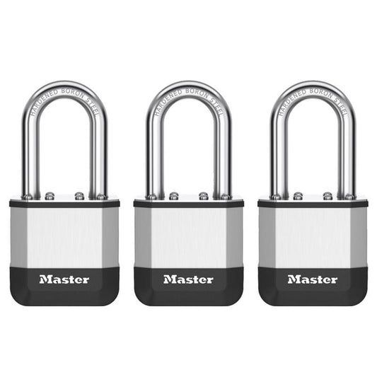 Master Lock Elite 1.75 in. W X 3.5 in. L Laminated Steel 5-Pin Cylinder Padlock