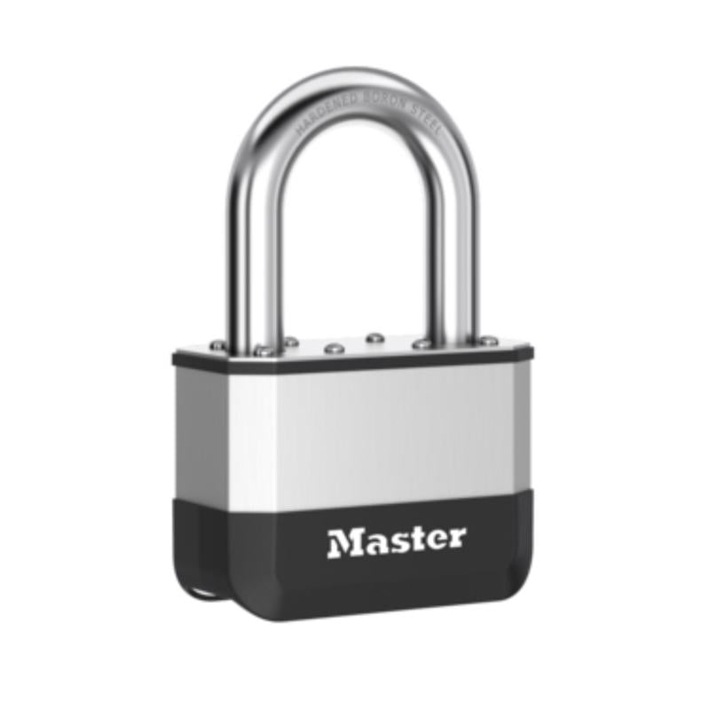 Master Lock Elite 2.5 in. W Laminated Steel 5-Pin Cylinder Padlock
