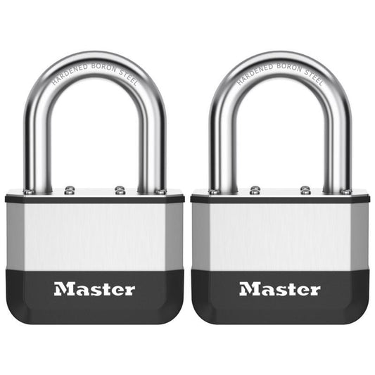 Master Lock Elite 2.625 in. W X 4 in. L Laminated Steel 5-Pin Cylinder Padlock