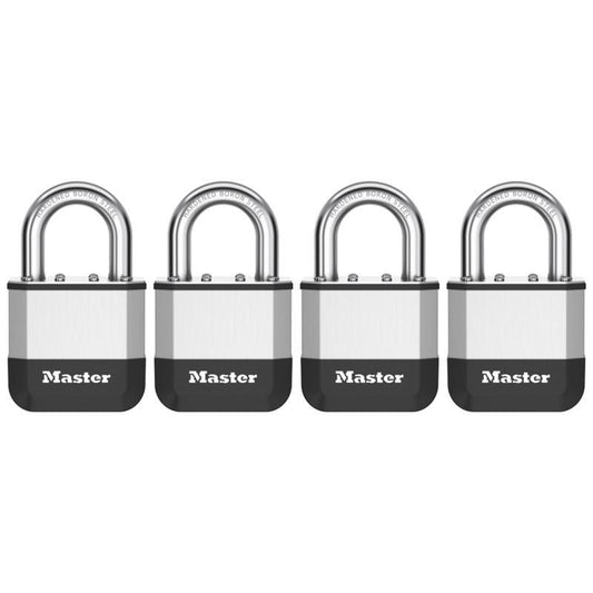 Master Lock Elite 2 in. W X 3.31 in. L Laminated Steel 5-Pin Cylinder Padlock