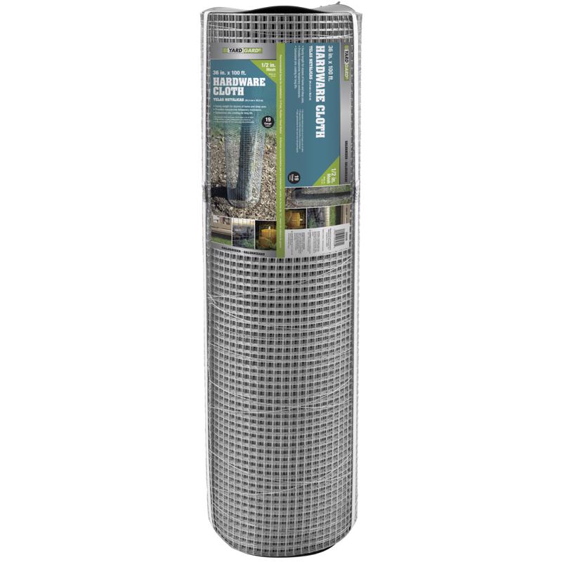 YardGard 36 in. H X 100 ft. L Galvanized Steel Hardware Cloth 1/2 in.