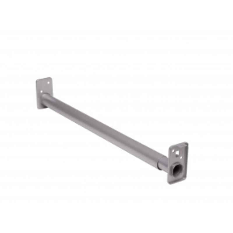 John Sterling Pro 120 in. L X 1 in. D Adjustable Platinum Steel Closet Rod