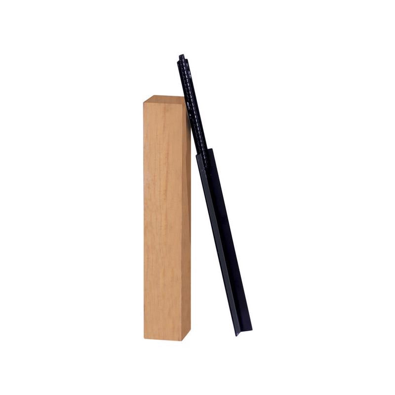 Architectural Mailboxes 23 in. Natural Black Pine Mailbox Post Anchor Kit