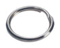HILLMAN Tempered Steel Silver Split Rings/Cable Rings Key Ring
