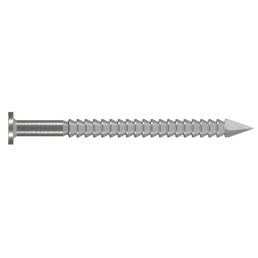 Simpson Strong-Tie 8D 2-1/2 in. Siding Stainless Steel Nail Checkered Head 1 lb