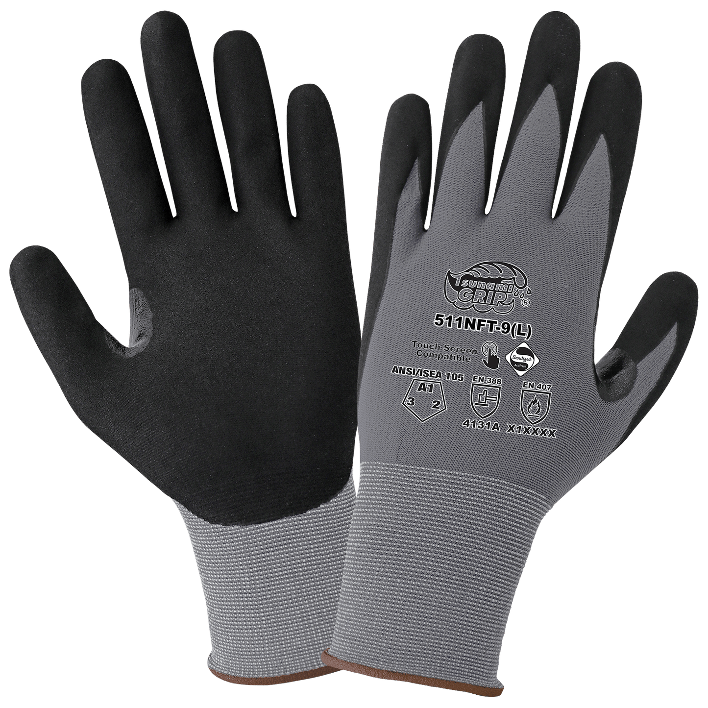 Tsunami Grip Nitrile Gloves 511NFT