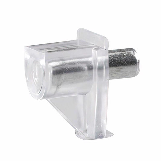 Richelieu Clear Plastic/Steel Shelf Support Peg 5 Ga. 0.8 in. L 10 lb