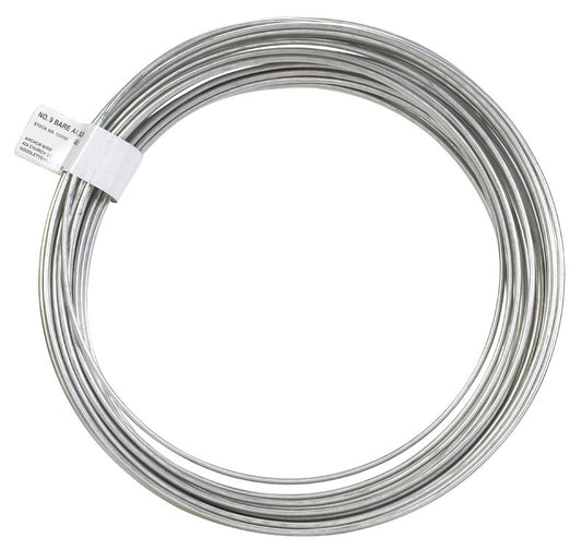 HILLMAN 50 ft. L Aluminum 9 Ga. Clothesline Wire