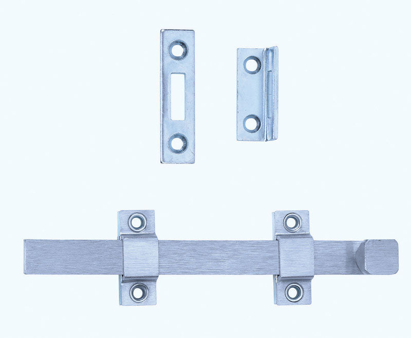Tell Satin Chrome Steel Surface Bolt