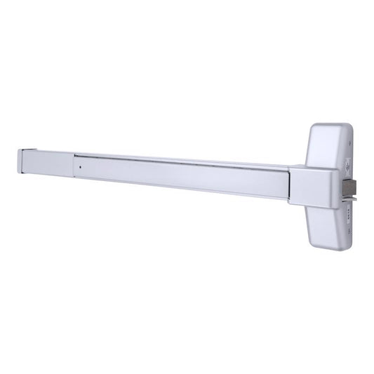 Tell 28 to 36 in. L Satin Chrome Silver Aluminum Commercial Exit Device 1 pc