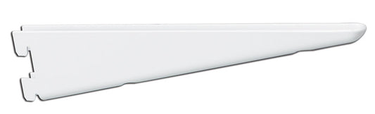 Knape & Vogt White Steel Bracket 16 Ga. 10-1/2 in. L 225 lb