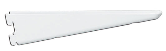 Knape & Vogt White Steel Bracket 16 Ga. 18-1/2 in. L 225 lb