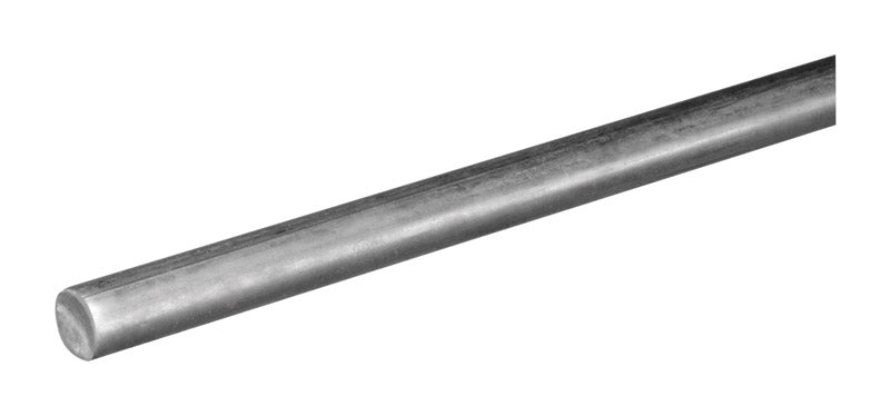SteelWorks 1/2 in. D X 36 in. L Low Carbon Steel Unthreaded Rod