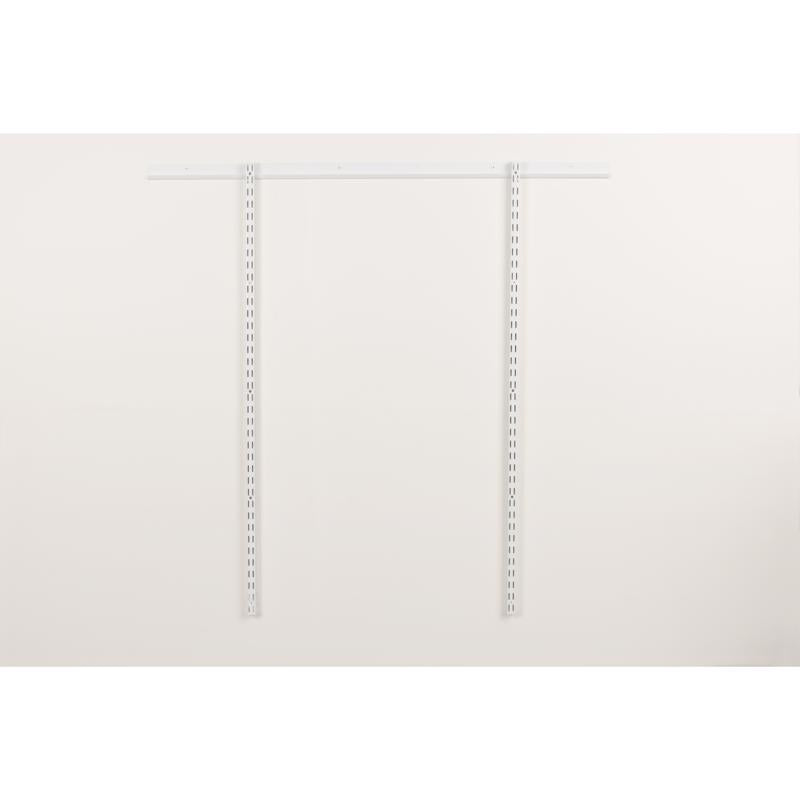 Rubbermaid .5 in. H X 1.7 in. W X 40 in. L Steel Wall Mount Upright