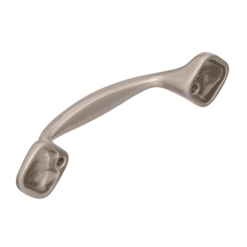 Amerock Allison Traditional Arch Cabinet Pull 3 in. Satin Nickel Silver 1 pk