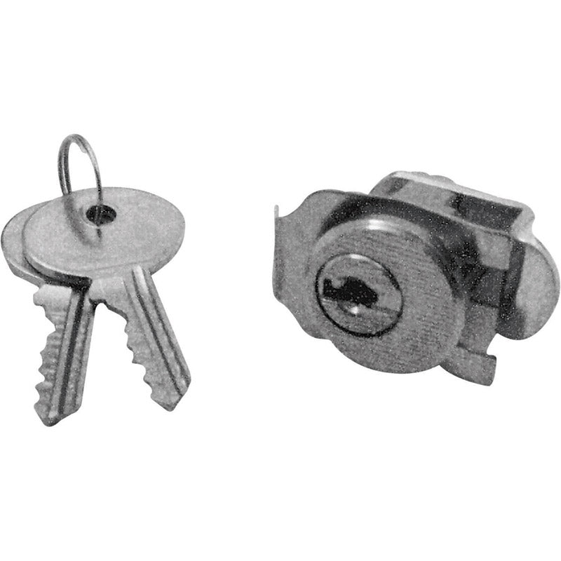 Prime-Line Nickel Steel Clockwise Mailbox Lock For Florence 2