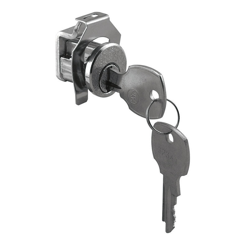 Prime-Line Brushed Nickel Steel Clockwise Mailbox Lock For Florence 2