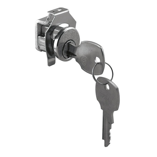 Prime-Line Brushed Nickel Steel Clockwise Mailbox Lock For Florence 2