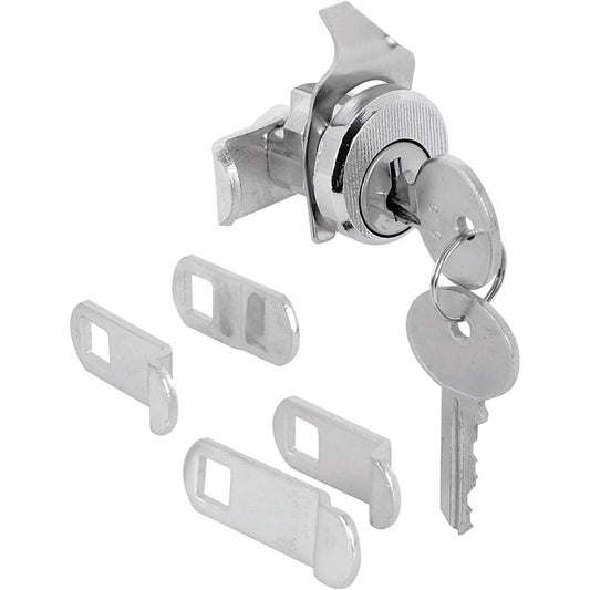 Prime-Line Nickel Steel Counter Clockwise Mailbox Lock For Cutler Federal 2