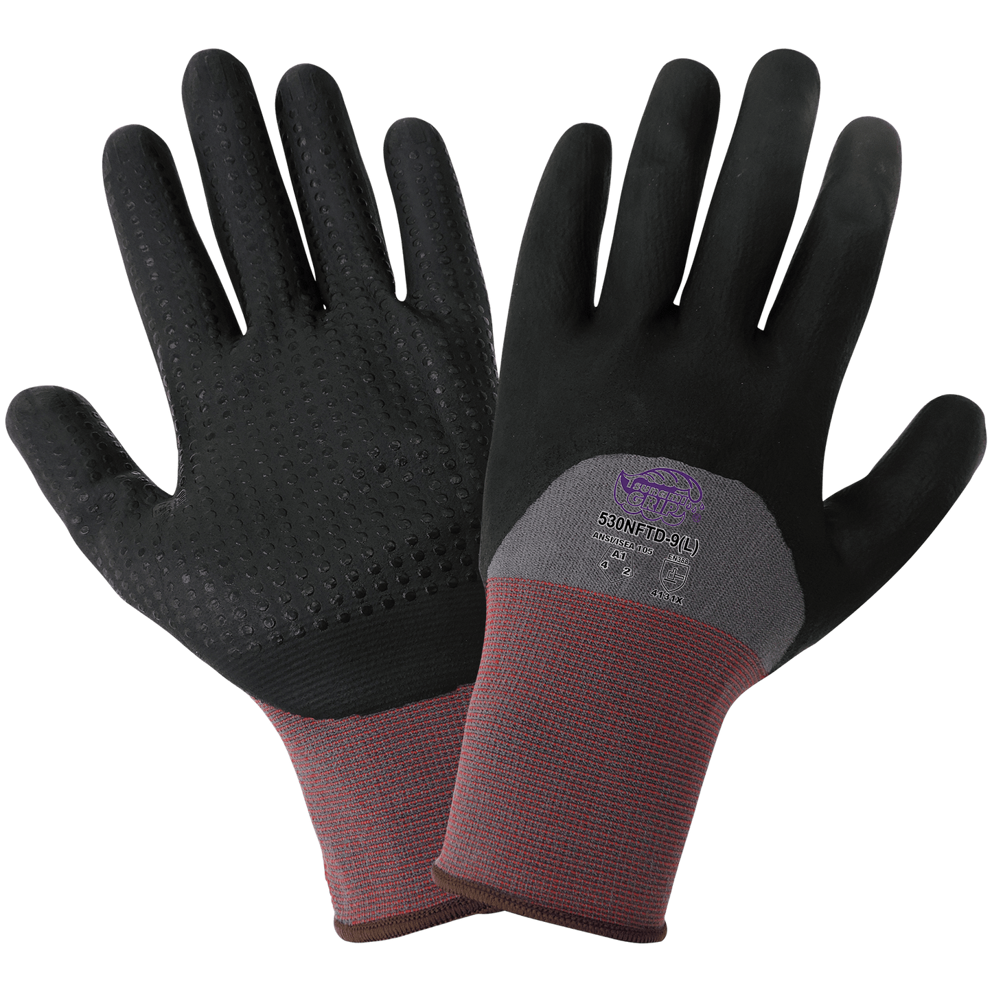 Tsunami Grip Nitrile Gloves 530NFTD