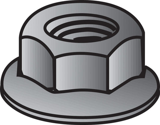 HILLMAN 5/16 in. Zinc-Plated Steel USS Whiz Lock Nut 1 pk