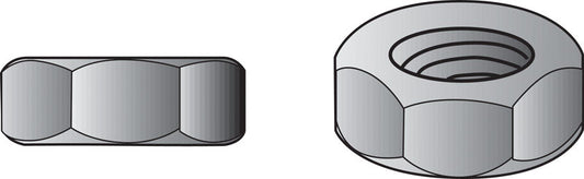 HILLMAN 5/16 in. Zinc-Plated Steel SAE Hex Nut 1 pk