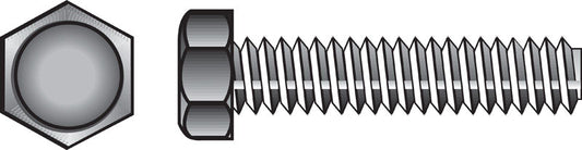 HILLMAN 5/16 in. D X 4 in. L Zinc Plated Steel Hex Tap Bolt 50 pk