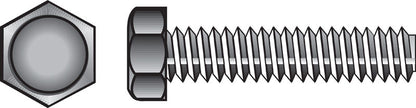 HILLMAN 3/8 in. D X 4 in. L Zinc Plated Steel Hex Tap Bolt 50 pk