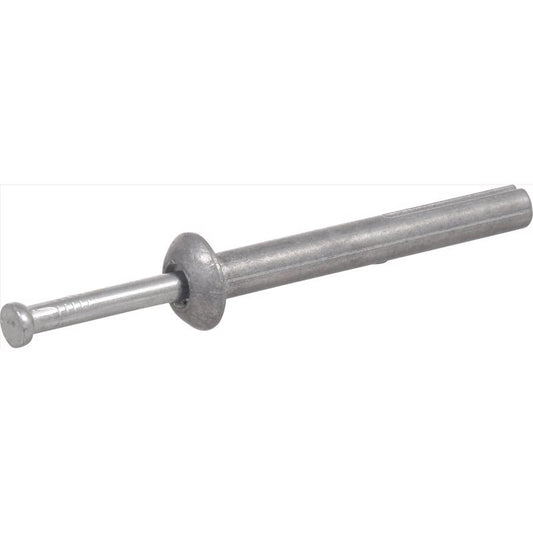 HILLMAN 1/4 in. D X 2 in. L Zinc Round Head Hammer Drive Anchor 100 pc