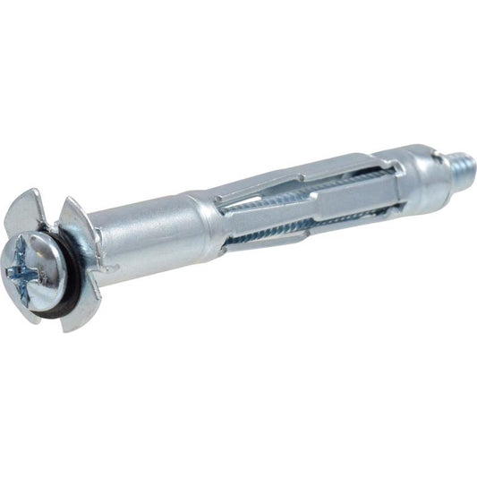HILLMAN 3/16 in. D X 2-3/4 in. L Steel Pan Head Hollow Wall Anchors 2 pk