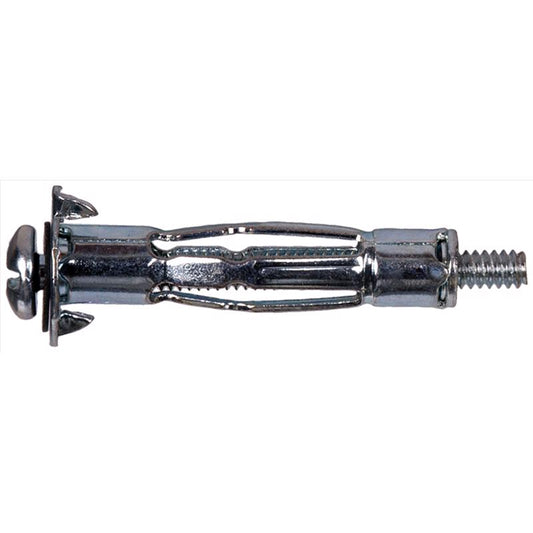HILLMAN 1/8 in. D X 1-1/2 in. L Steel Pan Head Hollow Wall Anchors 2 pk