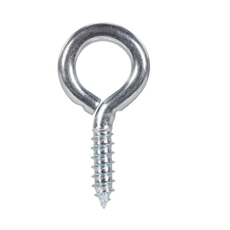 Hampton 3/8 in. D X 2-7/8 in. L Zinc-Plated Steel Screw Eye 250 lb. cap. 1 pk