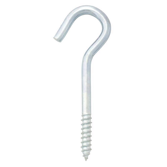Hampton Small Steel 5 in. L Ceiling Hook 200 lb 1 pk